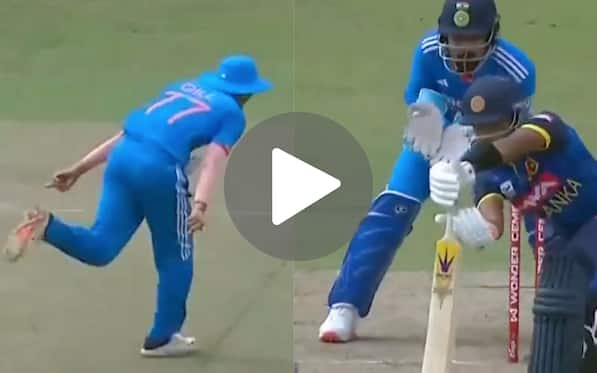 [Watch] Shubman Gil's Low Running Grab Steals The Show During IND-SL 1st ODI